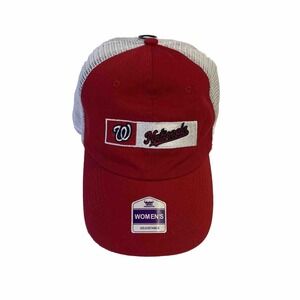 Washington Nationals Womens Fan Favorite Snapback Adjustable Cap/Hat